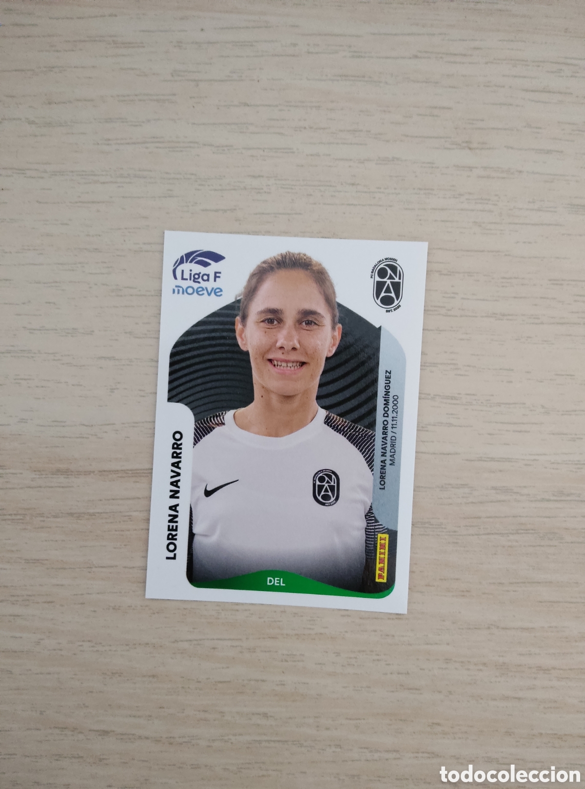 Cromos de f&uacute;tbol: 79 B LORENA NAVARRO BADALONA WOMEN LIGA F 2025 2026