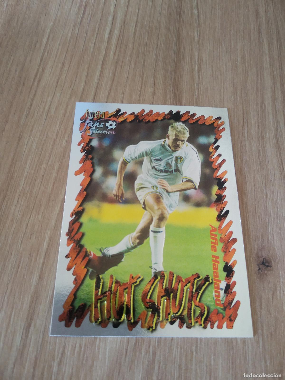 Cromos de f&uacute;tbol: HS6 ALFIE HAALAND CROMO FUTBOL Futera Leeds United Fans' Selection 1999