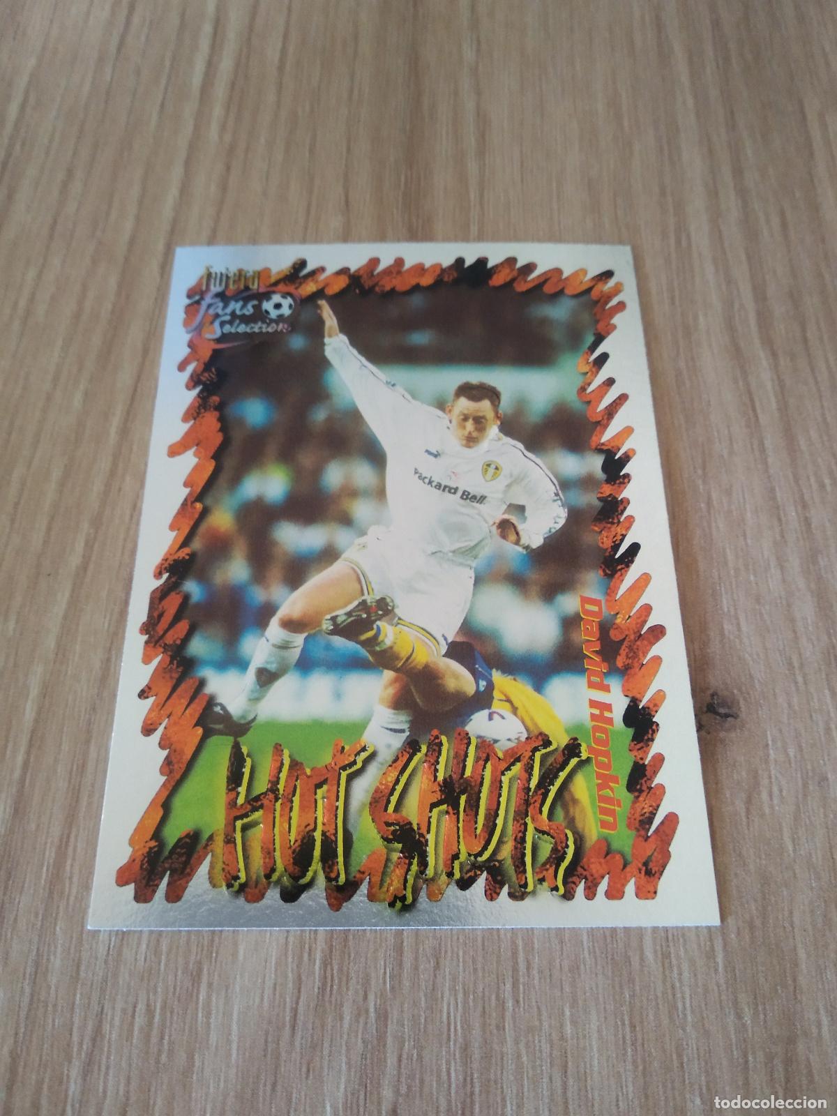 Cromos de f&uacute;tbol: HS7 DAVID HOPKIN CROMO FUTBOL Futera Leeds United Fans' Selection 1999