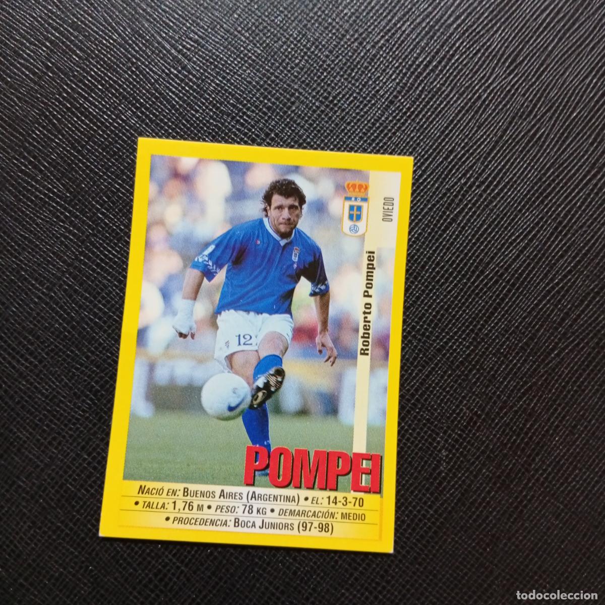 Cromos de f&uacute;tbol: 260 POMPEI OVIEDO PANINI 1999 2000 CROMO FUTBOL 99 00 - SIN PEGAR - A75 PG399