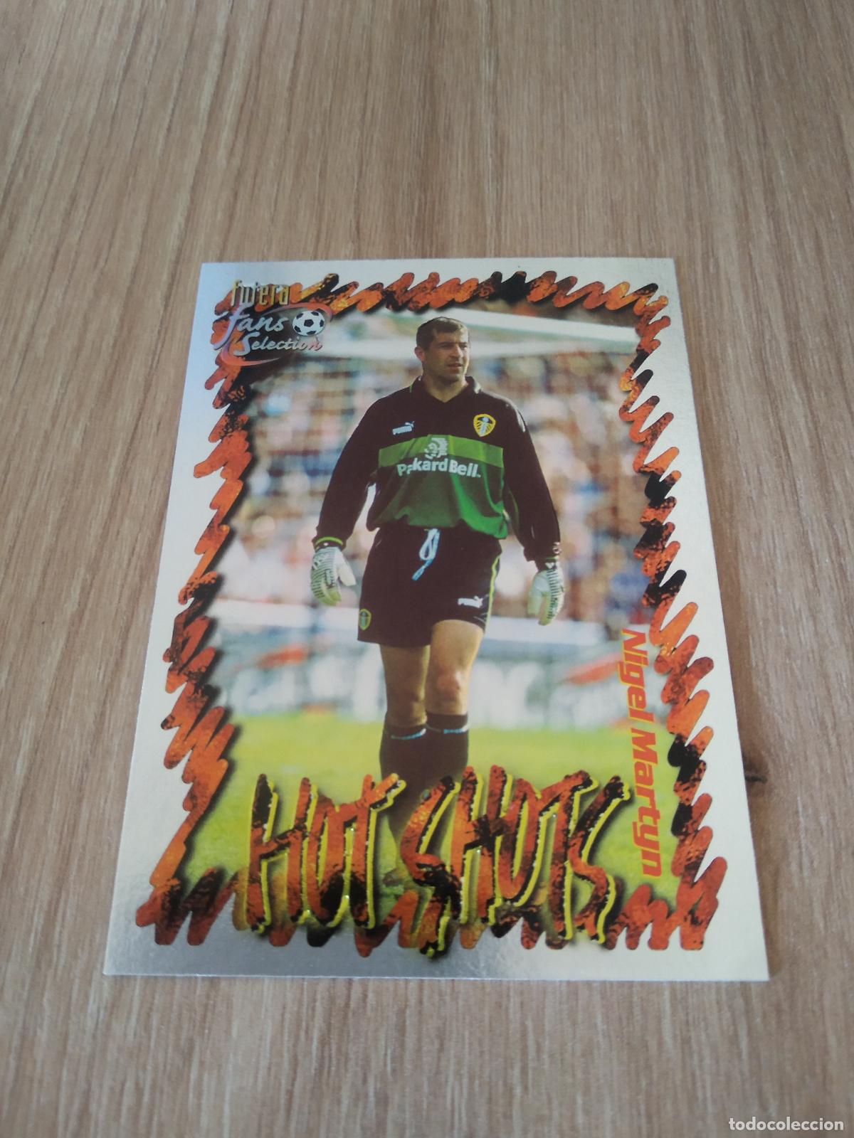 Cromos de f&uacute;tbol: HS9 NIGEL MARTYN CROMO FUTBOL Futera Leeds United Fans' Selection 1999