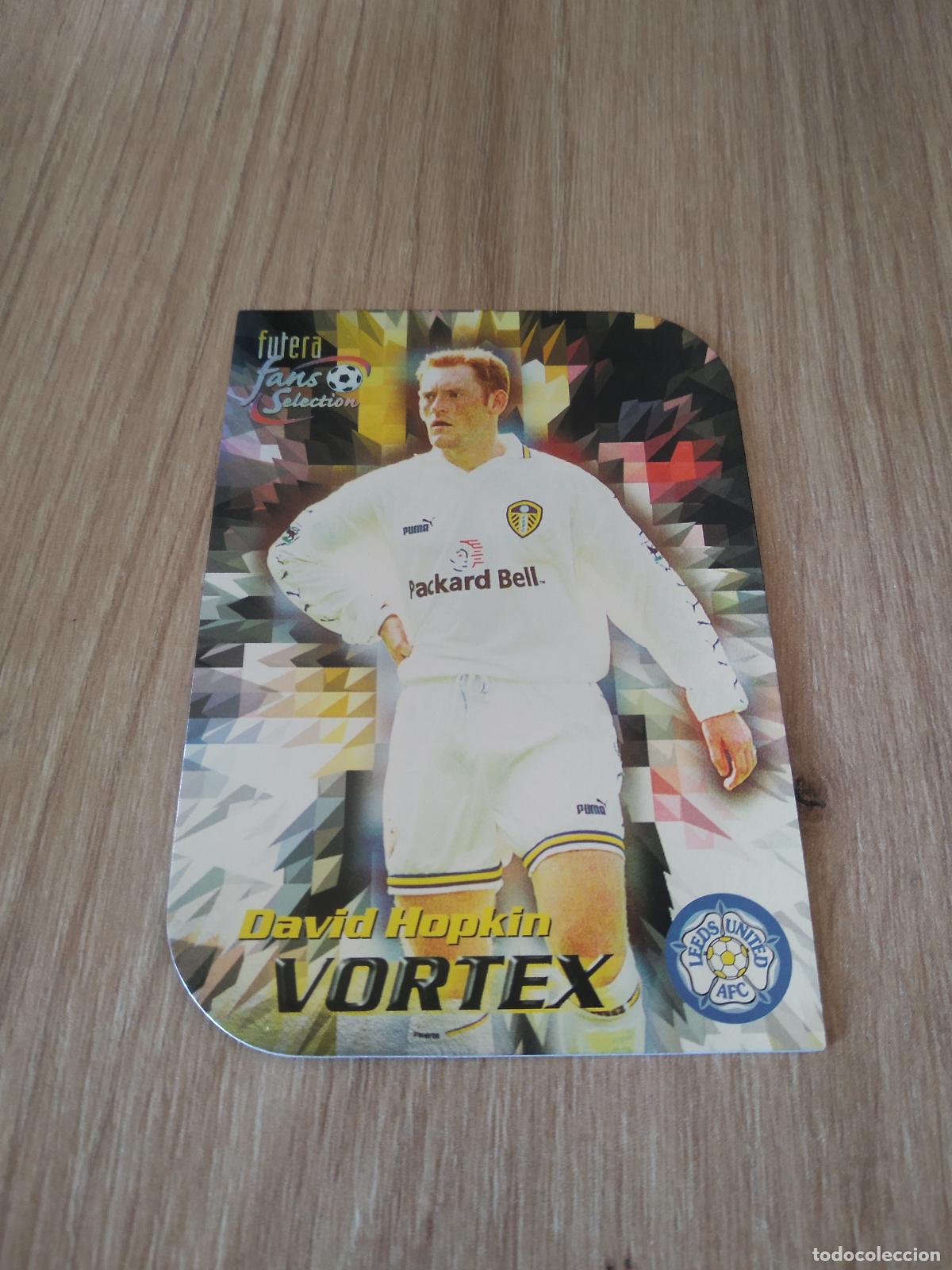 Cromos de f&uacute;tbol: V1 DAVID HOPKIN CROMO FUTBOL Futera Leeds United Fans' Selection 1999