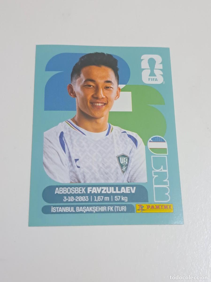 Cromos de f&uacute;tbol: CROMO MUNDIAL 2026 UZB 20 FAYZULLAEV UZBEKISTAN WORLD CUP 2026 PANINI