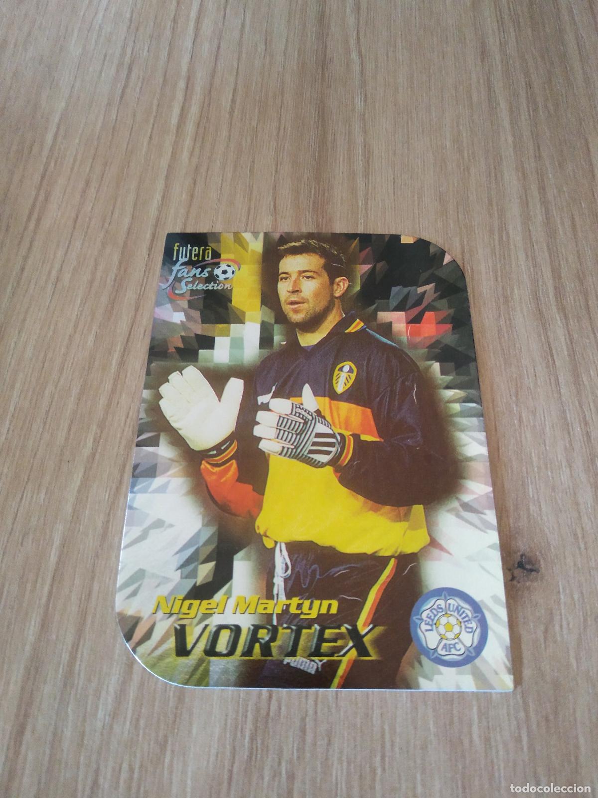Cromos de f&uacute;tbol: V5 NIGEL MARTYN CROMO FUTBOL Futera Leeds United Fans' Selection 1999