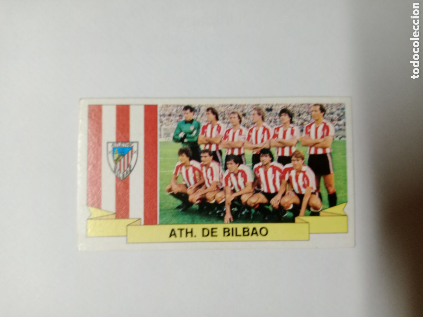 Cromos de f&uacute;tbol: 85-86 ESTE CROMO NUEVO NUNCA PEGADO EN BUEN ESTADO ALINEACI&Oacute;N ATH DE BILBAO