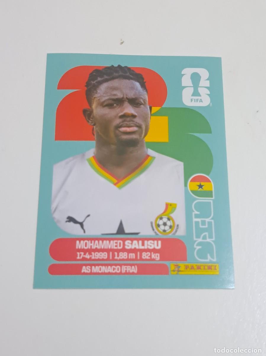 Cromos de f&uacute;tbol: CROMO MUNDIAL 2026 GHA 4 SALISU GHANA WORLD CUP 2026 PANINI