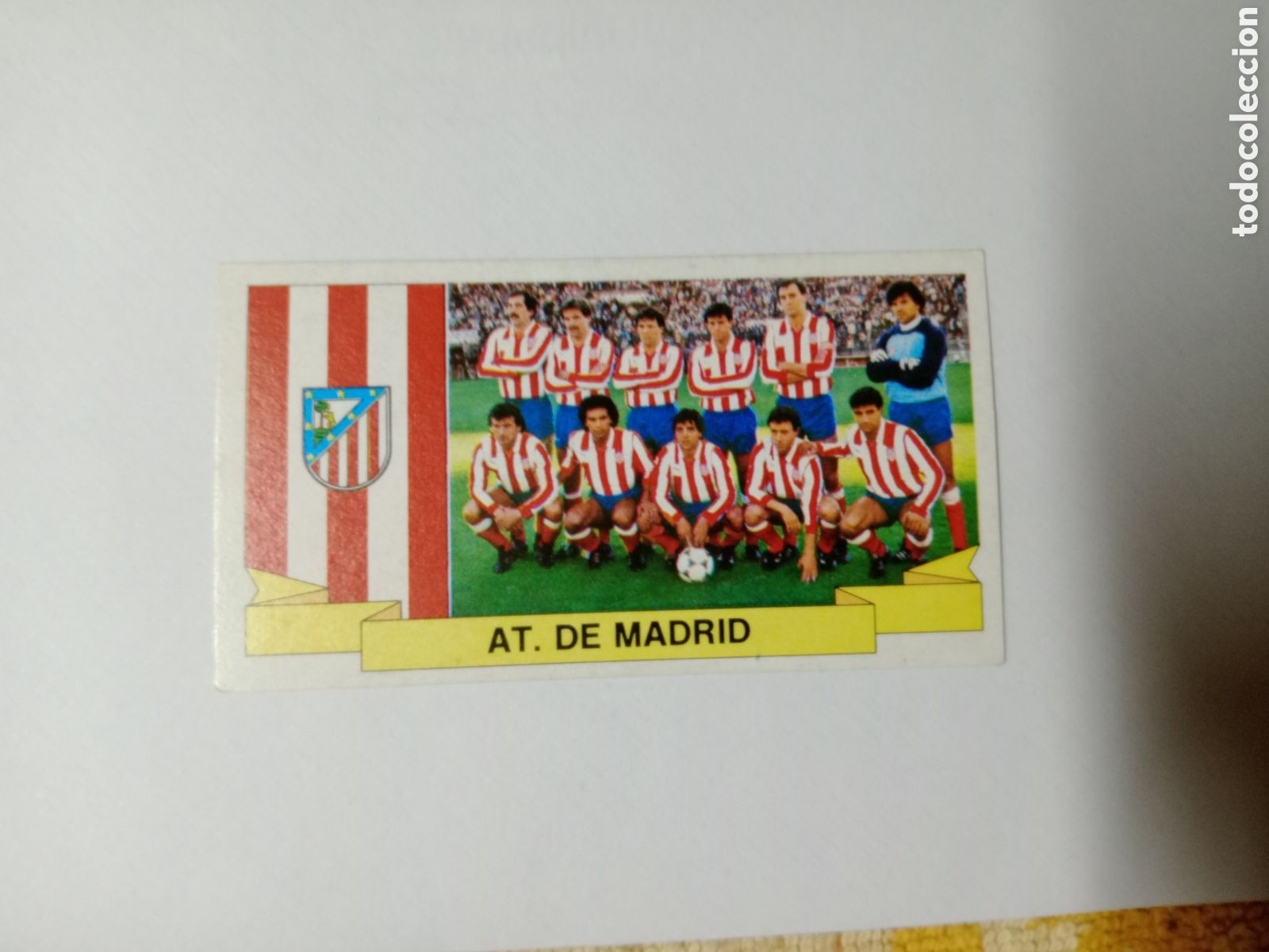 Cromos de Futebol: 85-86 ESTE CROMO NUEVO NUNCA PEGADO EN BUEN ESTADO ALINEACI&Oacute;N AT MADRID