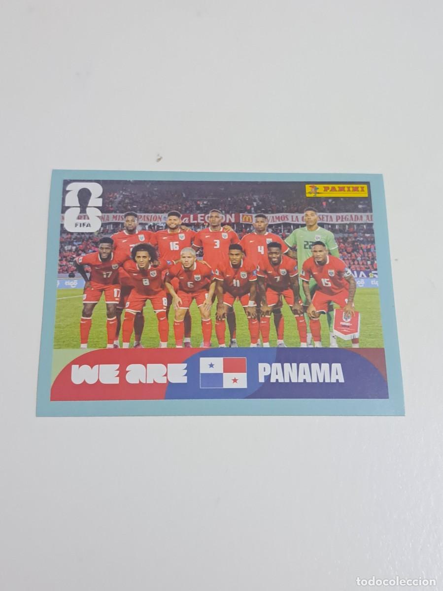 Cromos de Futebol: CROMO MUNDIAL 2026 PAN 13 ALINEACION PANAMA WORLD CUP 2026 PANINI