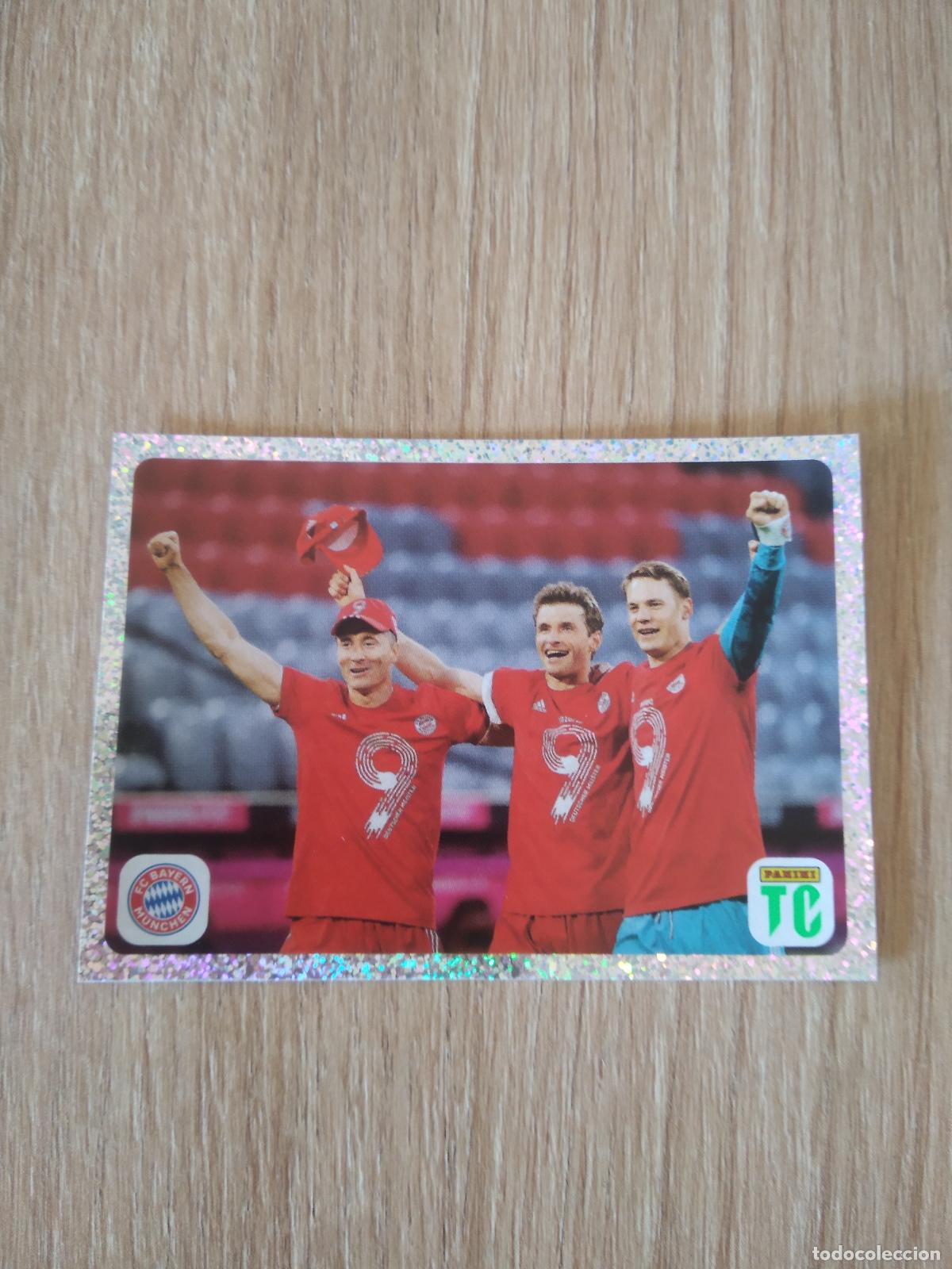 Cromos de f&uacute;tbol: 12 LEWANDOWSKI NEUER MULLER BAYERN MUNICH CROMO FUTBOL PANINI TOP CLASS 2022 STICKER