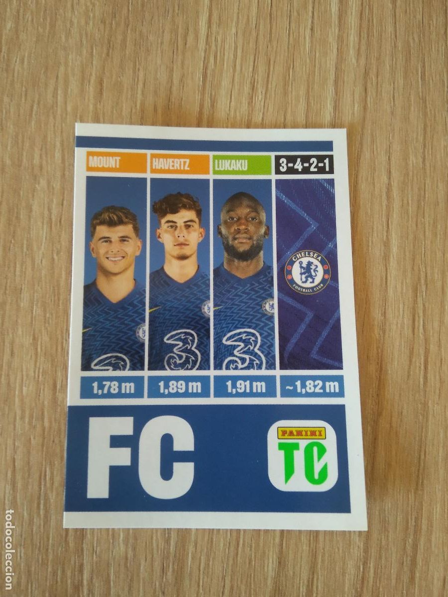 Cromos de f&uacute;tbol: 20 MOUNT HAVERTZ LUKAKU CHELSEA CROMO FUTBOL PANINI TOP CLASS 2022 STICKER