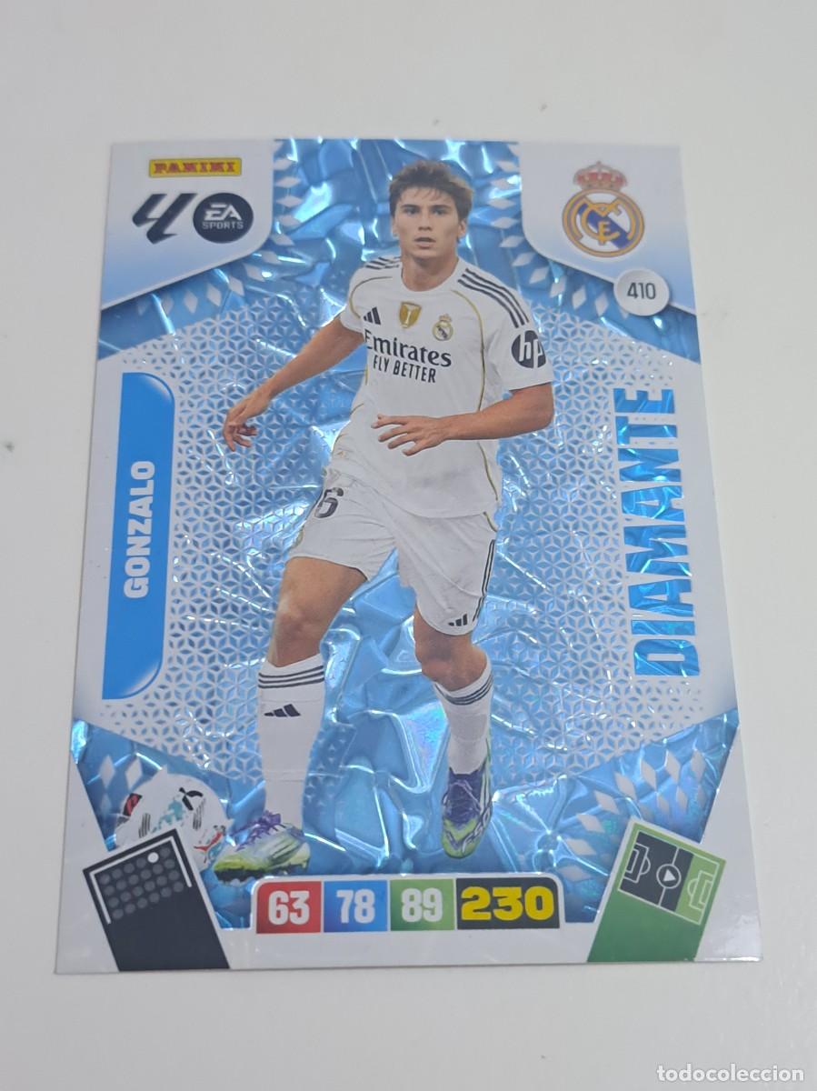Cromos de f&uacute;tbol: CROMO CARD NUMERO 410 REAL MADRID CF GONZALO DIAMANTE ADRENALYN XL 2025-26 25-26 PANINI