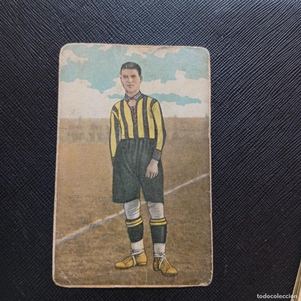 Cromos de f&uacute;tbol: 18 MANUEL REY ATLETIC SABADELL LOS GRANDES JUGADORES DE FUTBOL CHOCOLATE EDUARDO PI CROMO - ME3