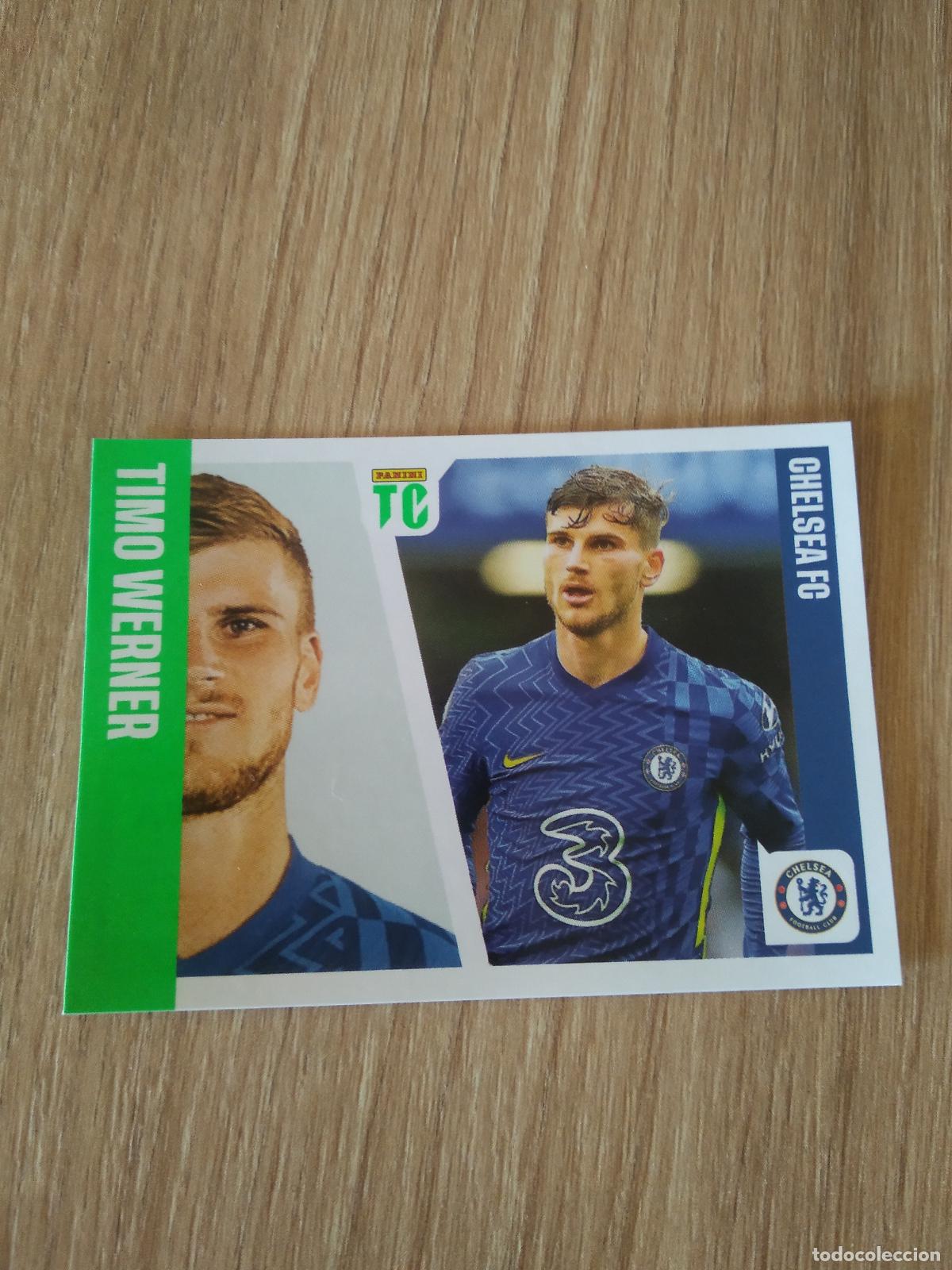 Cromos de f&uacute;tbol: 40 TIMO WERNER CHELSEA CROMO FUTBOL PANINI TOP CLASS 2022 STICKER