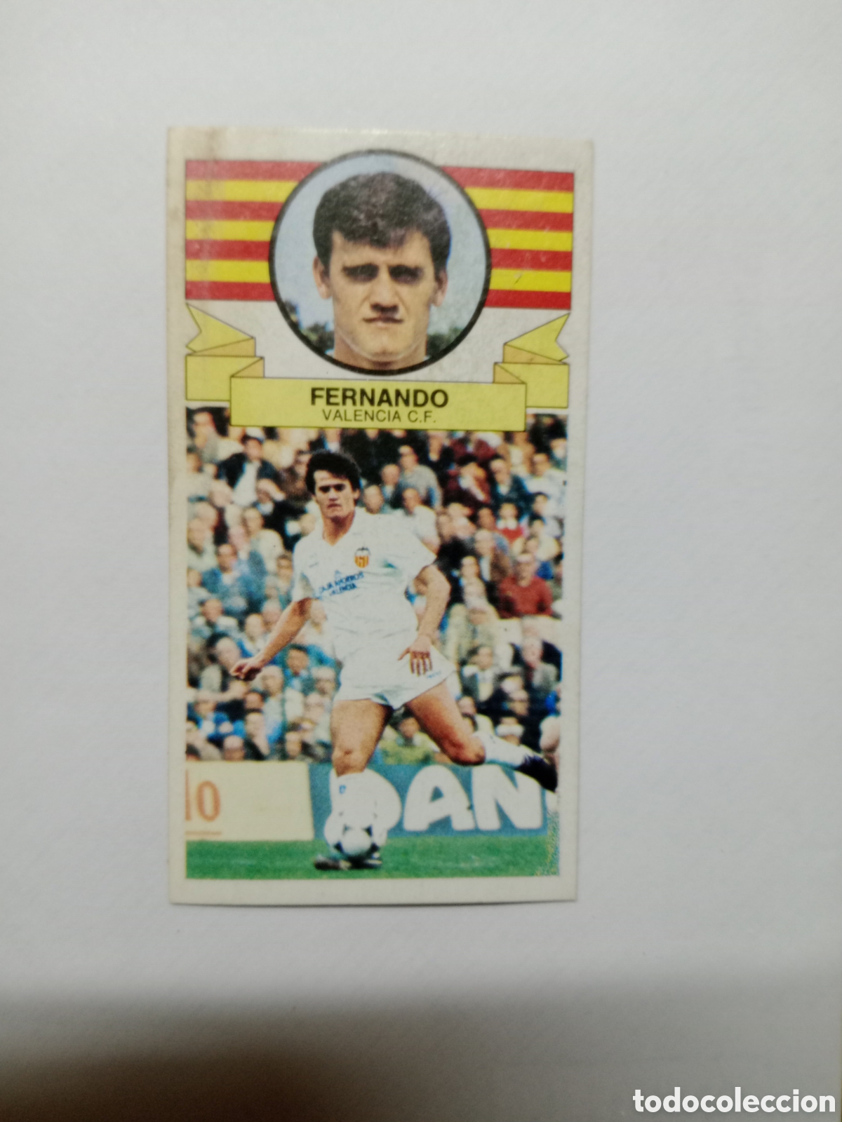 Cromos de f&uacute;tbol: 85-86 ESTE CROMO NUEVO NUNCA PEGADO EN REGULAR ESTADO FERNANDO