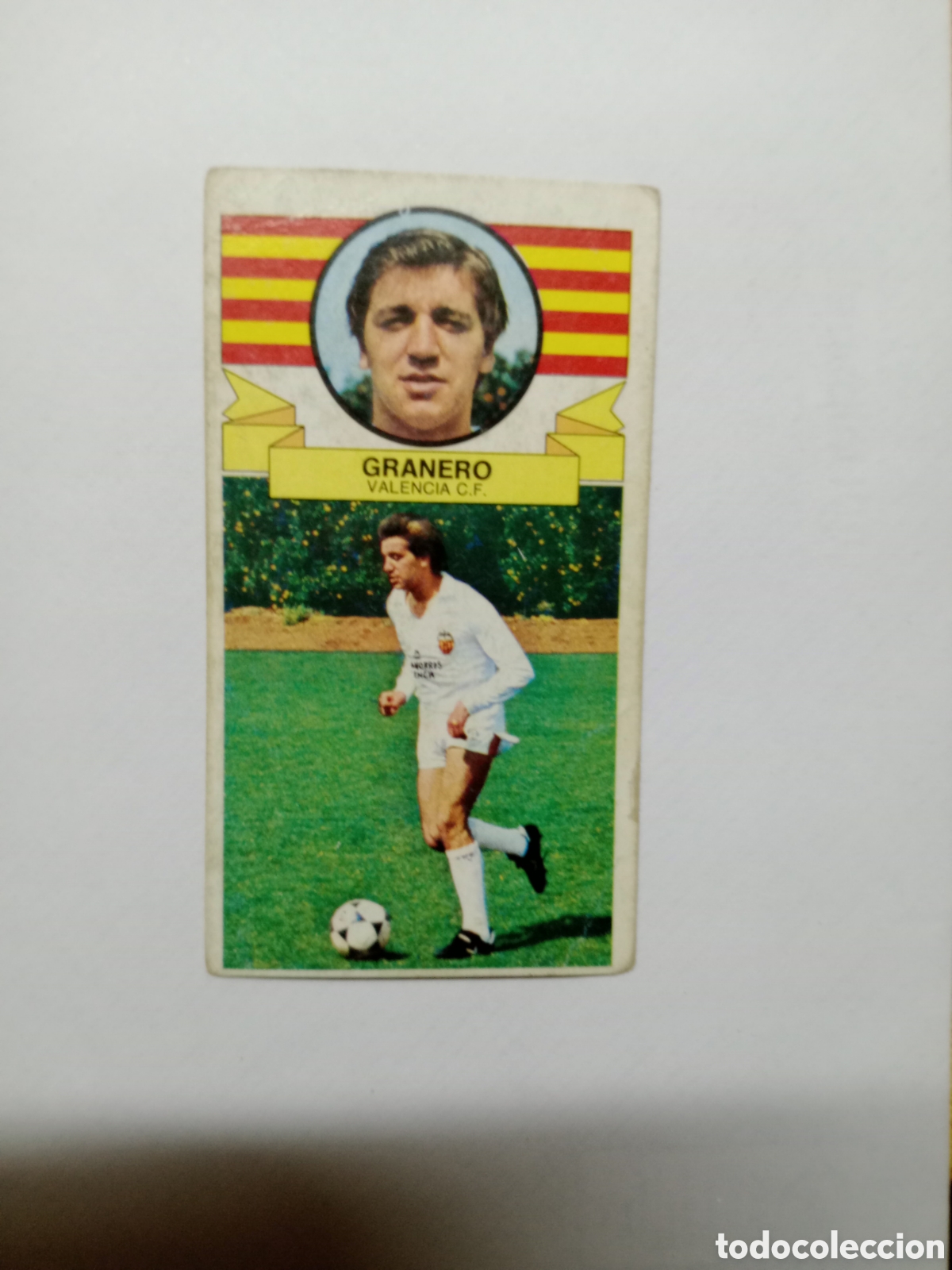 Cromos de f&uacute;tbol: 85-86 ESTE CROMO NUEVO NUNCA PEGADO EN REGULAR ESTADO GRANERO