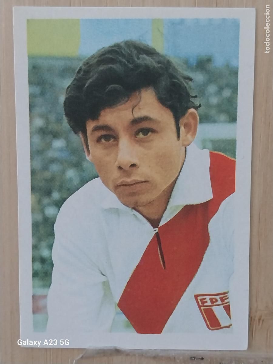 Cromos de f&uacute;tbol: CHALLE PERU A&Ntilde;O 1970 ASES IX MUNDIAL MEXICO ED FHER CROMO SIN PEGAR NUNCA ORIGINAL