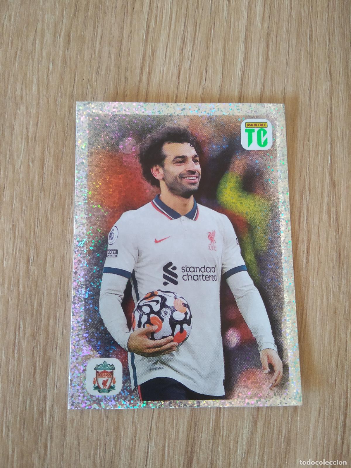 Cromos de f&uacute;tbol: 45 SALAH LIVERPOOL CROMO FUTBOL PANINI TOP CLASS 2022 STICKER