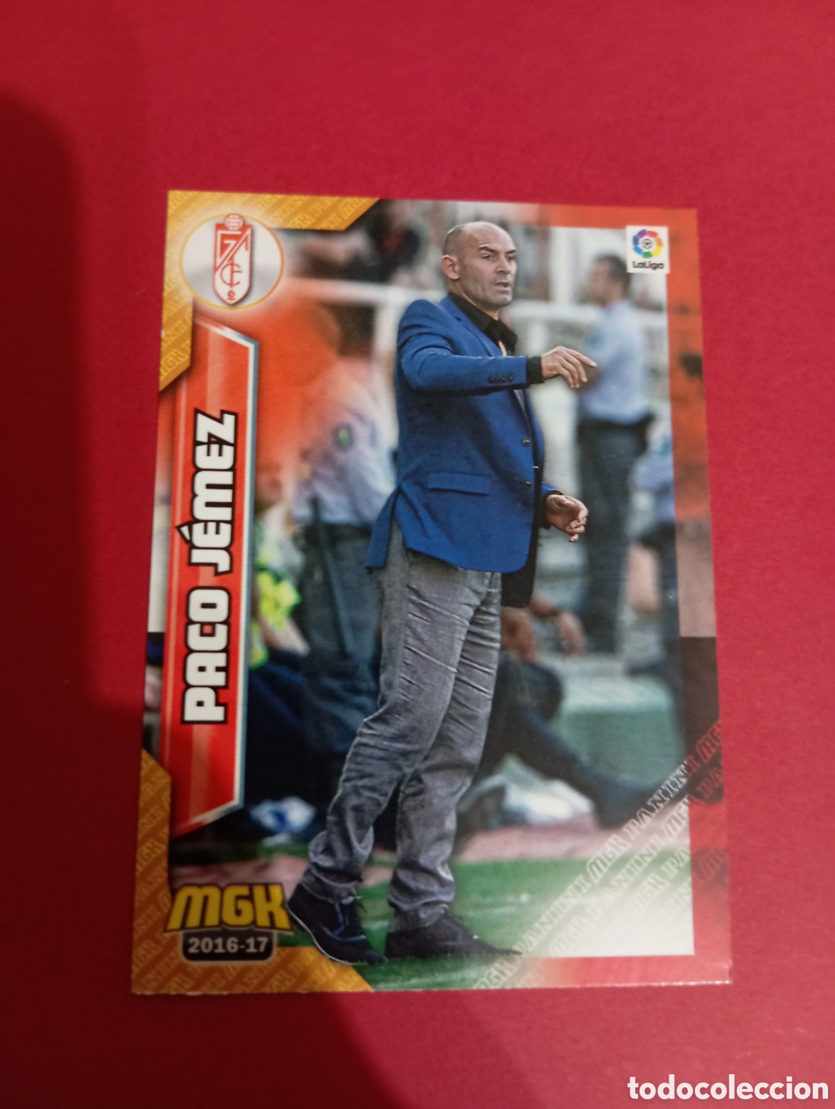 Cromos de f&uacute;tbol: Paco J&eacute;mez Granada n&deg;245 / PANINI MEGACRACKS 2016/2017