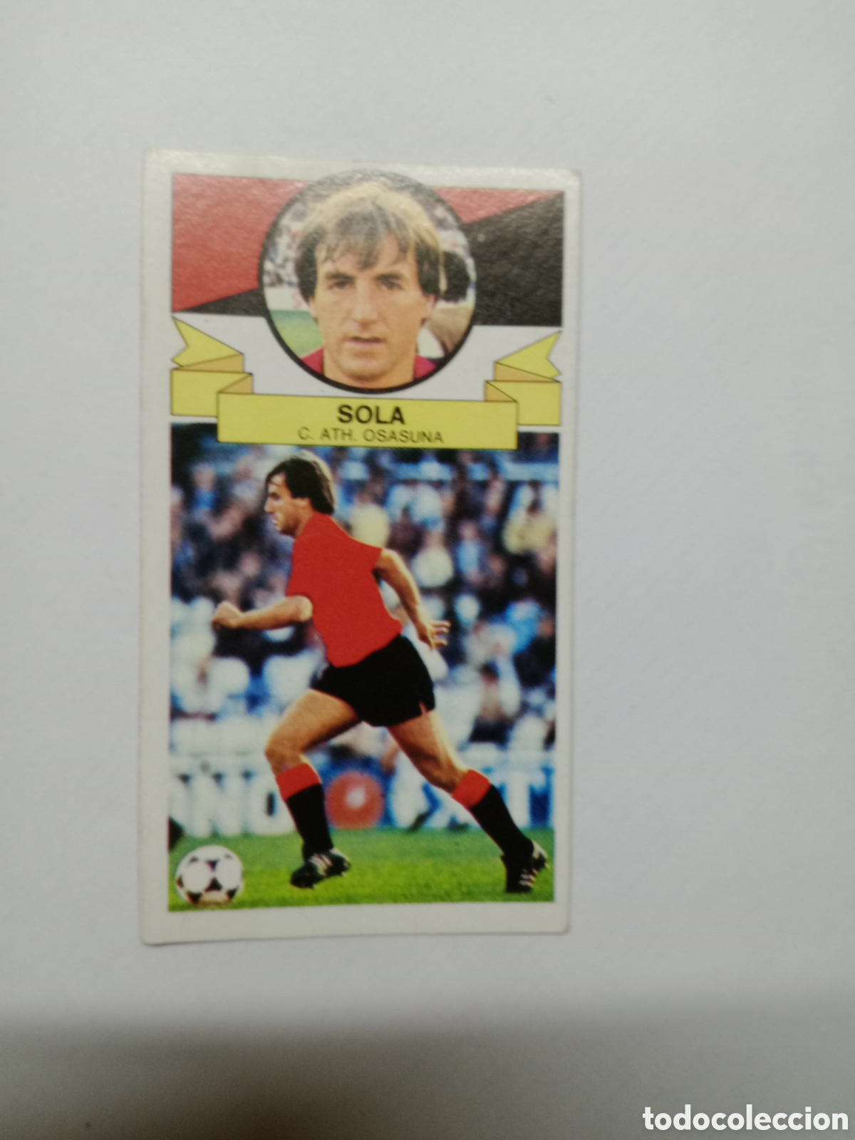 Cromos de f&uacute;tbol: 85-86 ESTE CROMO NUEVO NUNCA PEGADO EN BUEN ESTADO FICHAJE 27 SOLA
