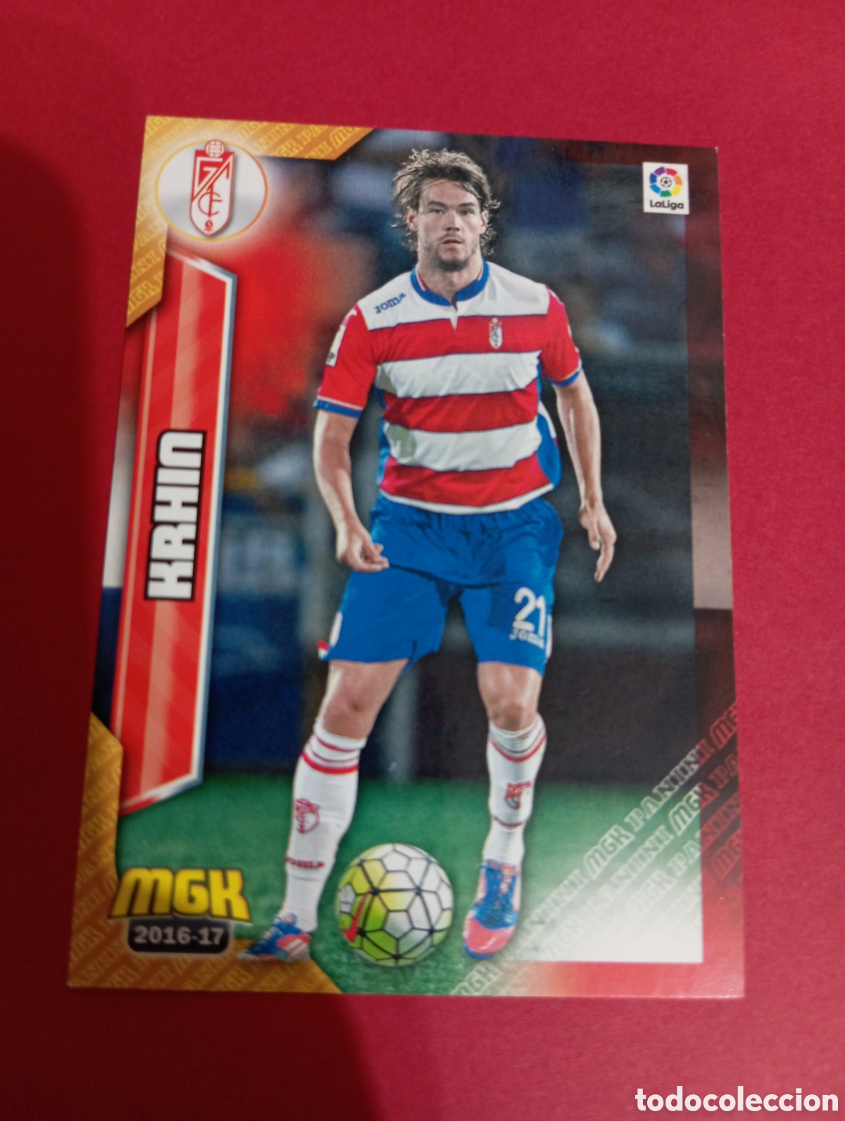 Cromos de f&uacute;tbol: Krhin Granada n&deg;254 / PANINI MEGACRACKS 2016/2017