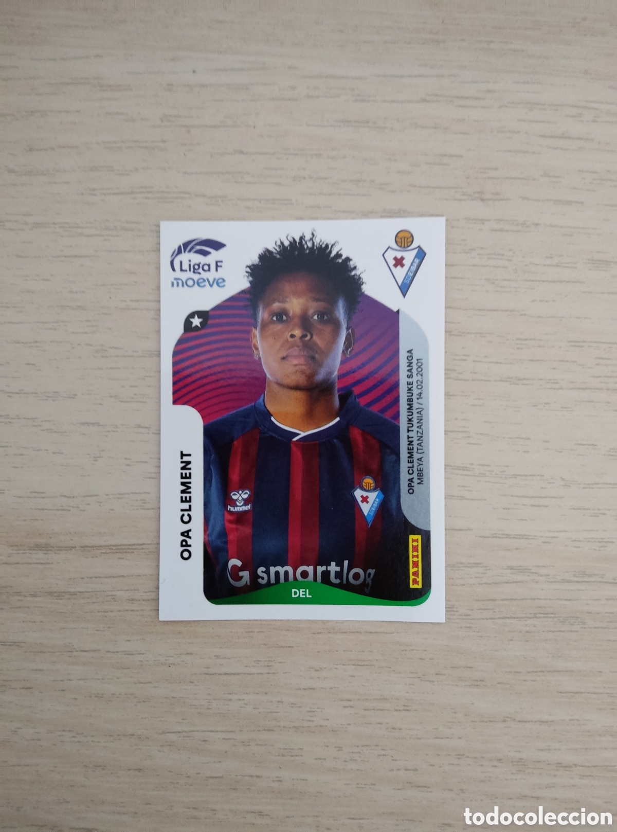 Cromos de f&uacute;tbol: 181 OPA CLEMENT EIBAR LIGA F 2025 2026
