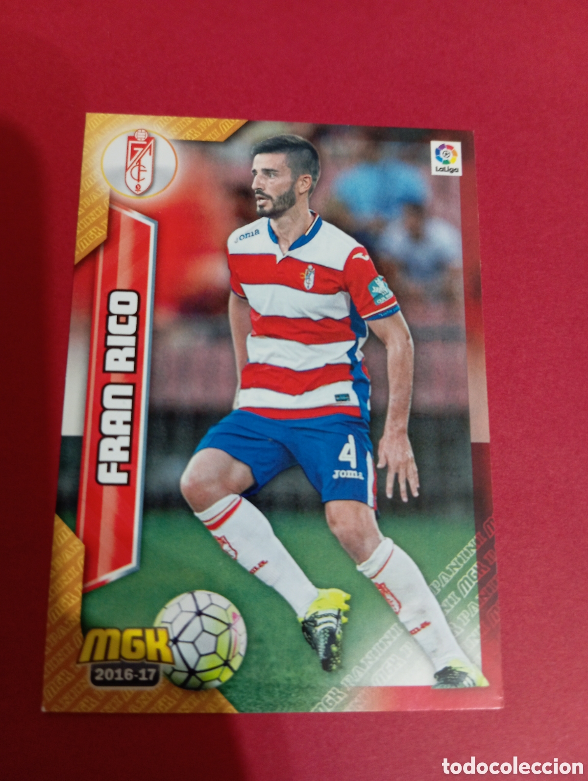 Cromos de f&uacute;tbol: Fran Rico Granada n&deg;255 / PANINI MEGACRACKS 2016/2017