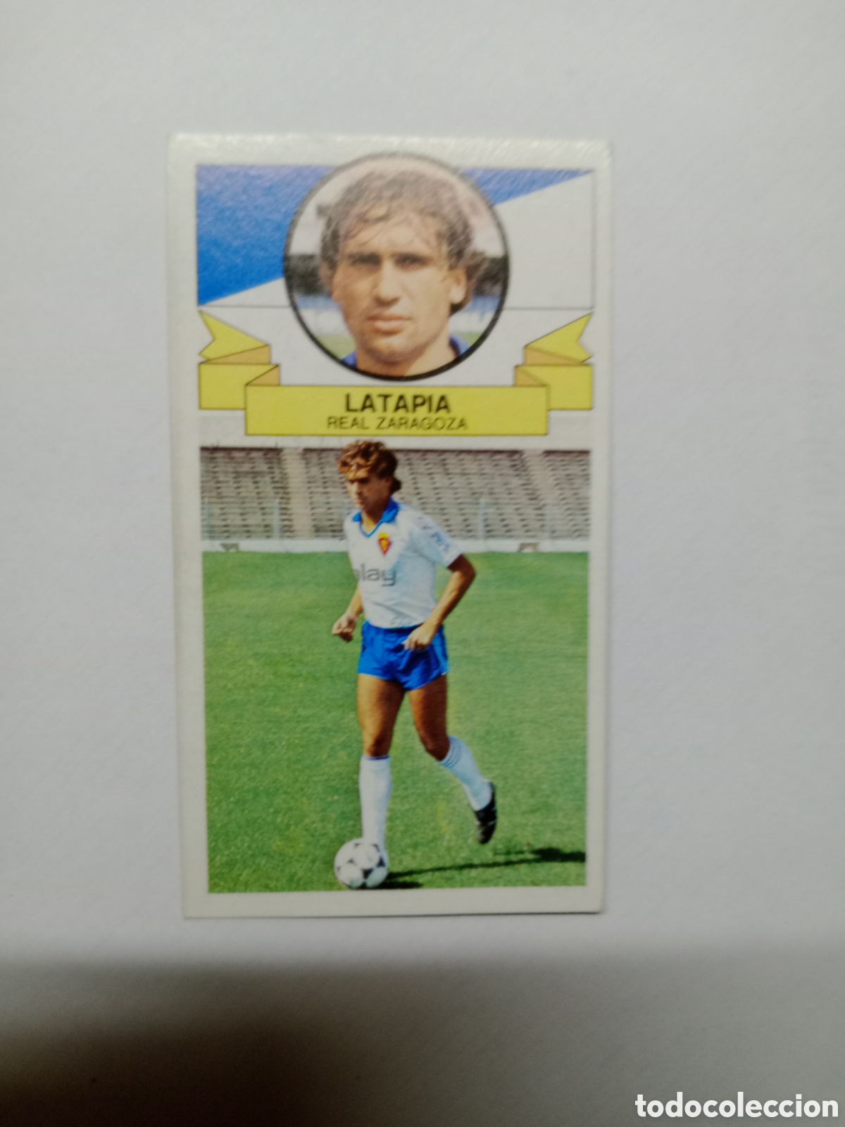 Cromos de f&uacute;tbol: 85-86 ESTE CROMO NUEVO NUNCA PEGADO EN BUEN ESTADO COLOCA LATAPIA