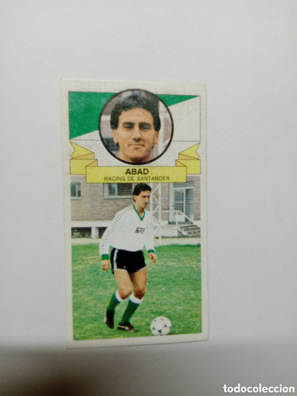 Cromos de f&uacute;tbol: 85-86;ESTE CROMO NUEVO NUNCA PEGADO EN REGULAR ESTADO ABAD