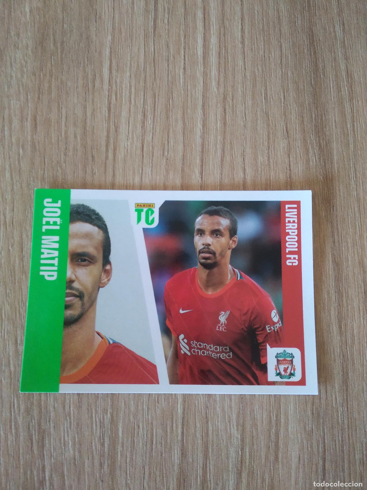 Cromos de f&uacute;tbol: 52 JOEL MATIP LIVERPOOL CROMO FUTBOL PANINI TOP CLASS 2022 STICKER