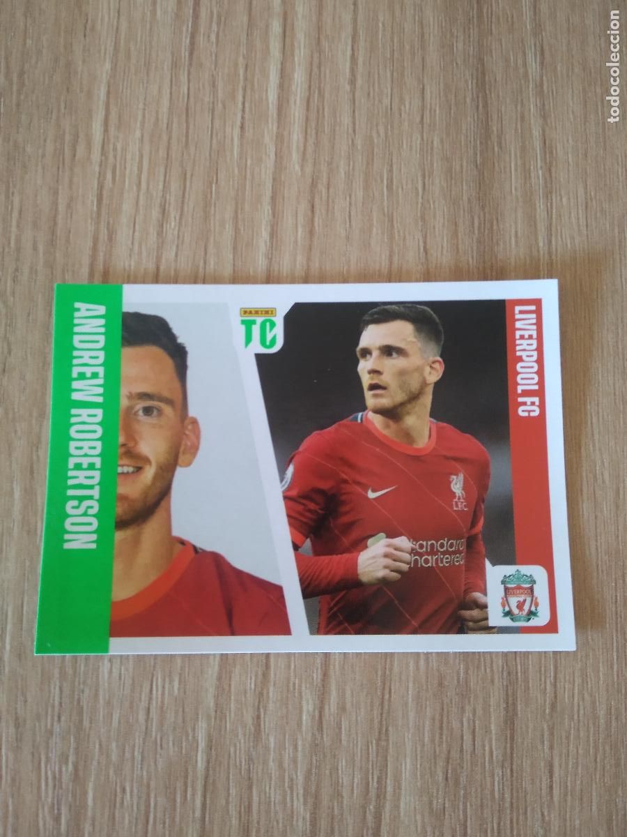 Cromos de f&uacute;tbol: 54 ROBERTSON LIVERPOOL CROMO FUTBOL PANINI TOP CLASS 2022 STICKER