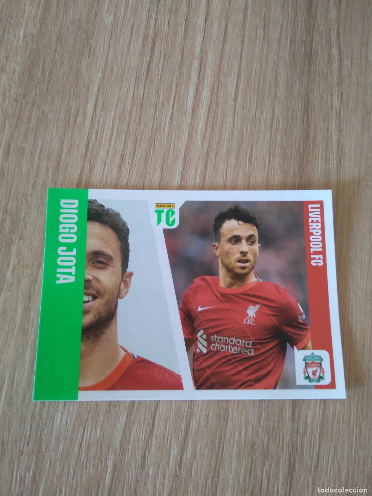 Cromos de f&uacute;tbol: 62 DIOGO JOTA LIVERPOOL CROMO FUTBOL PANINI TOP CLASS 2022 STICKER