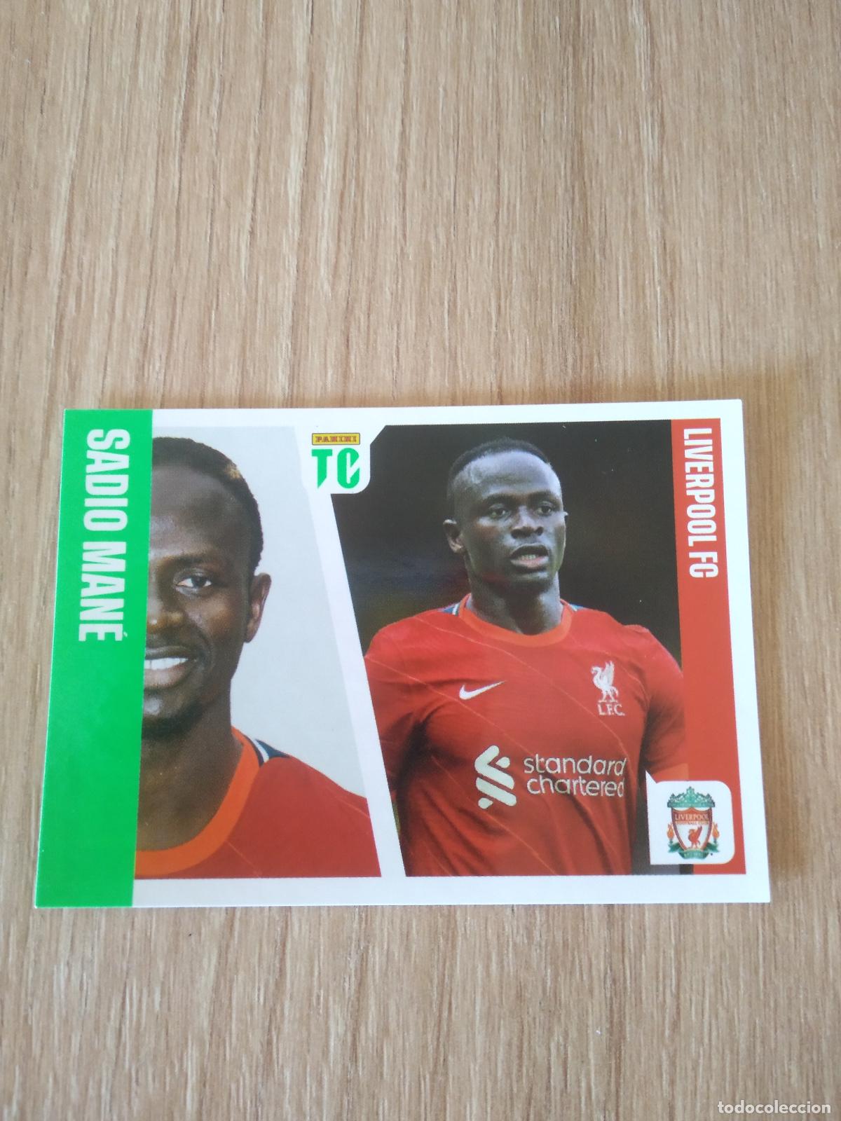 Cromos de f&uacute;tbol: 63 SADIO MANE LIVERPOOL CROMO FUTBOL PANINI TOP CLASS 2022 STICKER