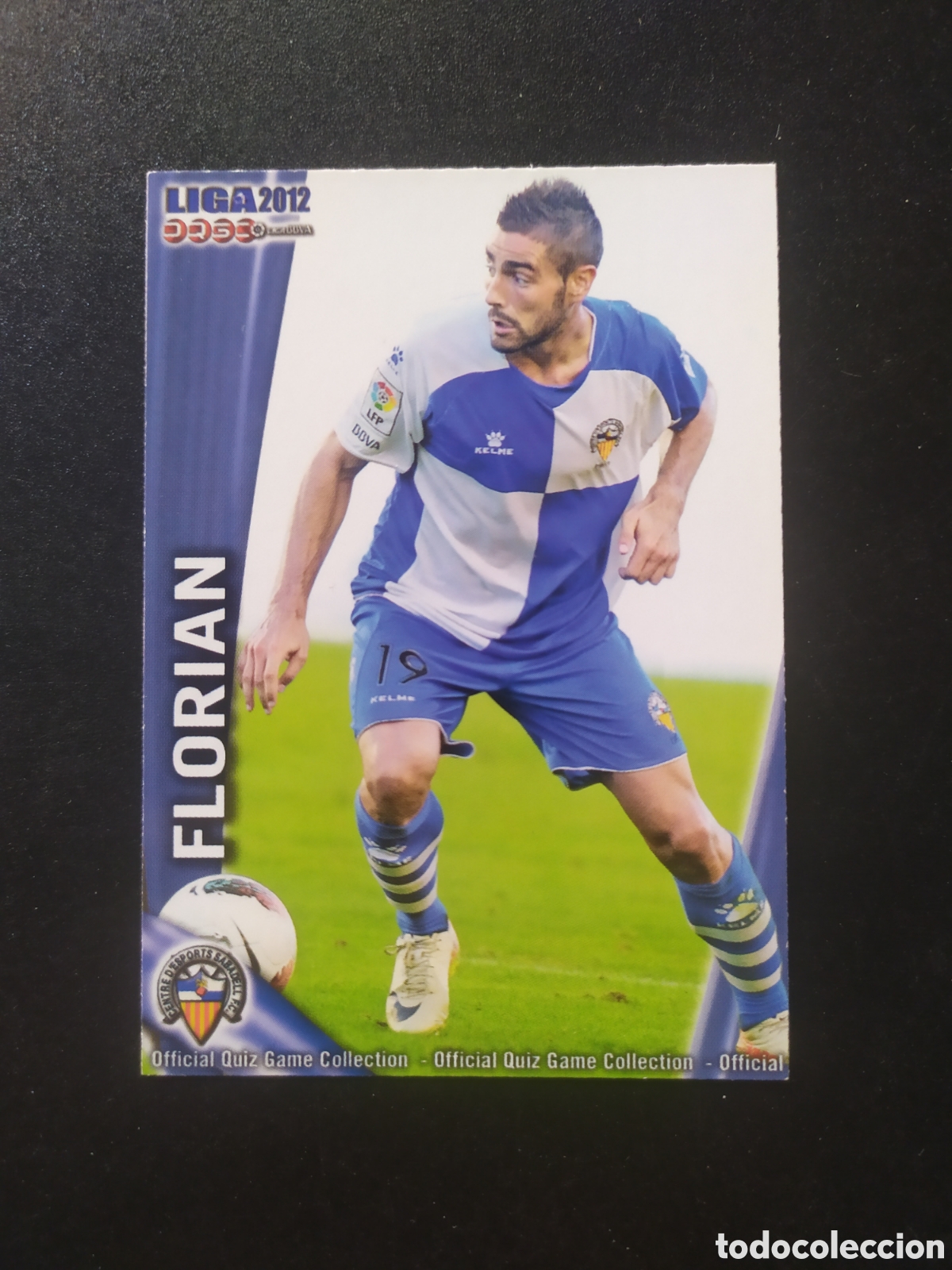 Cromos de Futebol: Mundicromo fichas Liga 2011 2012 11 12 Florian n&deg; 1104 Sabadell