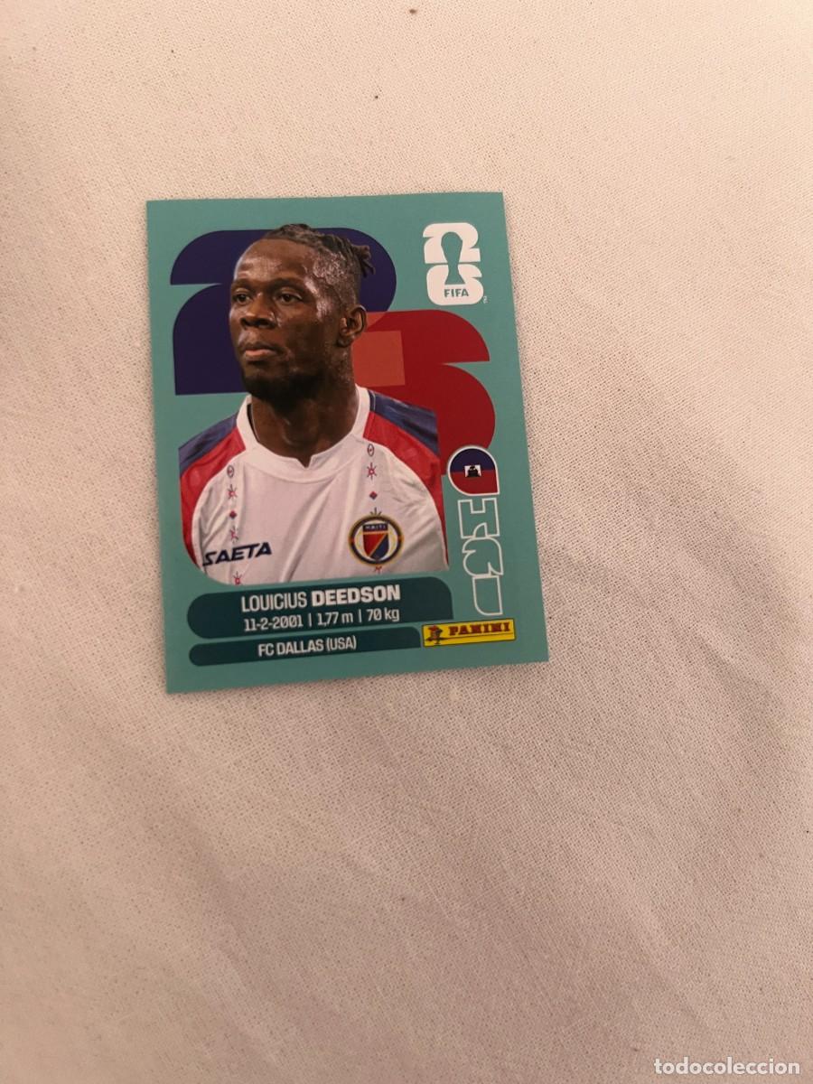 Football Stickers: LOUICIUS DEEDSON HAITI 19 PANINI MUNDIAL FIFA WORLD CUP 2026 PANINI