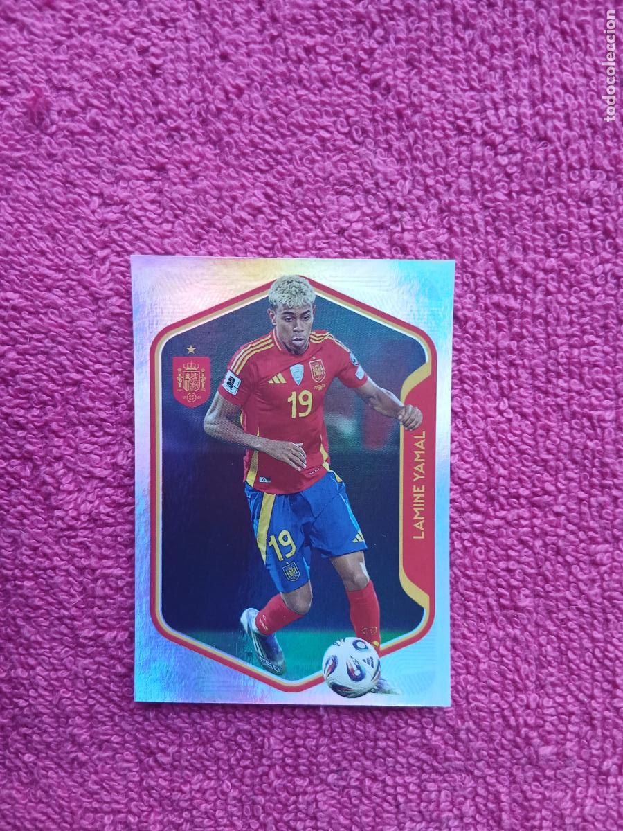 Cromos de f&uacute;tbol: espa&ntilde;a 2026 50 lamine yamal selecci&oacute;n espa&ntilde;ola panini carrefour family