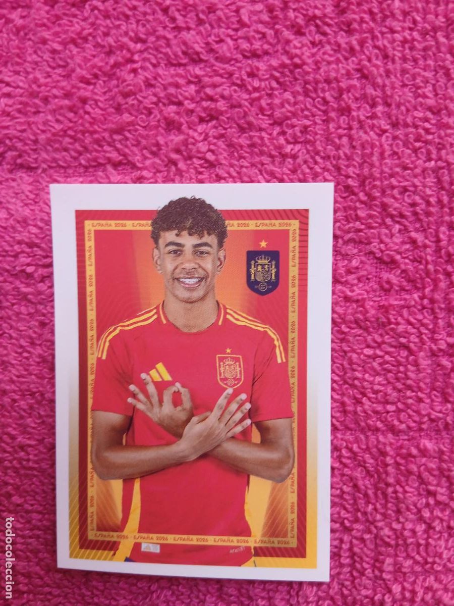 Cromos de f&uacute;tbol: espa&ntilde;a 2026 49 lamine yamal selecci&oacute;n espa&ntilde;ola panini carrefour family