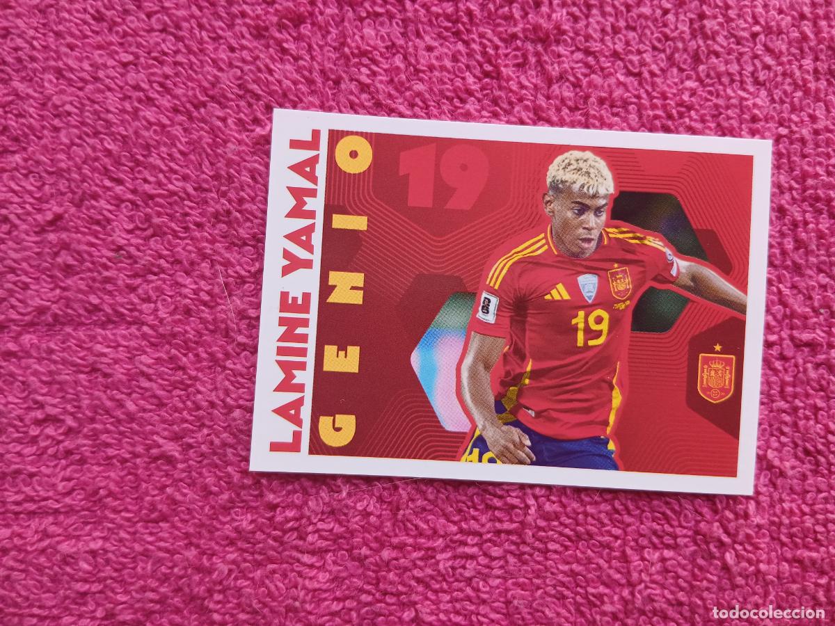Cromos de f&uacute;tbol: espa&ntilde;a 2026 71 lamine yamal selecci&oacute;n espa&ntilde;ola panini carrefour family