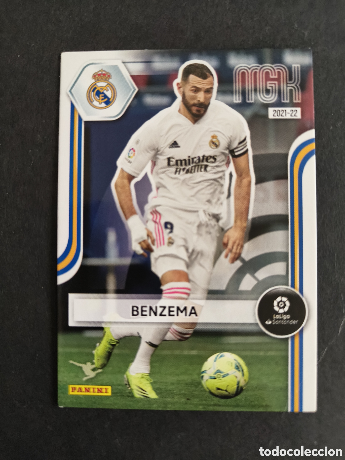 Cromos de f&uacute;tbol: Megacracks 2021/22 233 Benzema Real Madrid