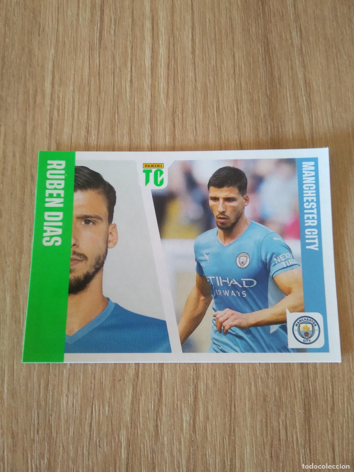 Cromos de f&uacute;tbol: 76 RUBEN DIAS MANCHESTER CITY CROMO FUTBOL PANINI TOP CLASS 2022 STICKER