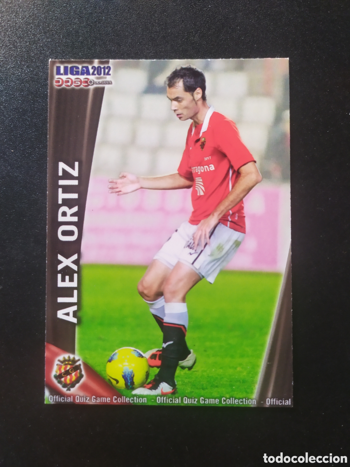 Cromos de f&uacute;tbol: Mundicromo fichas Liga 2011 2012 11 12 Alex Ortiz n&deg; 1074 Gimnastic