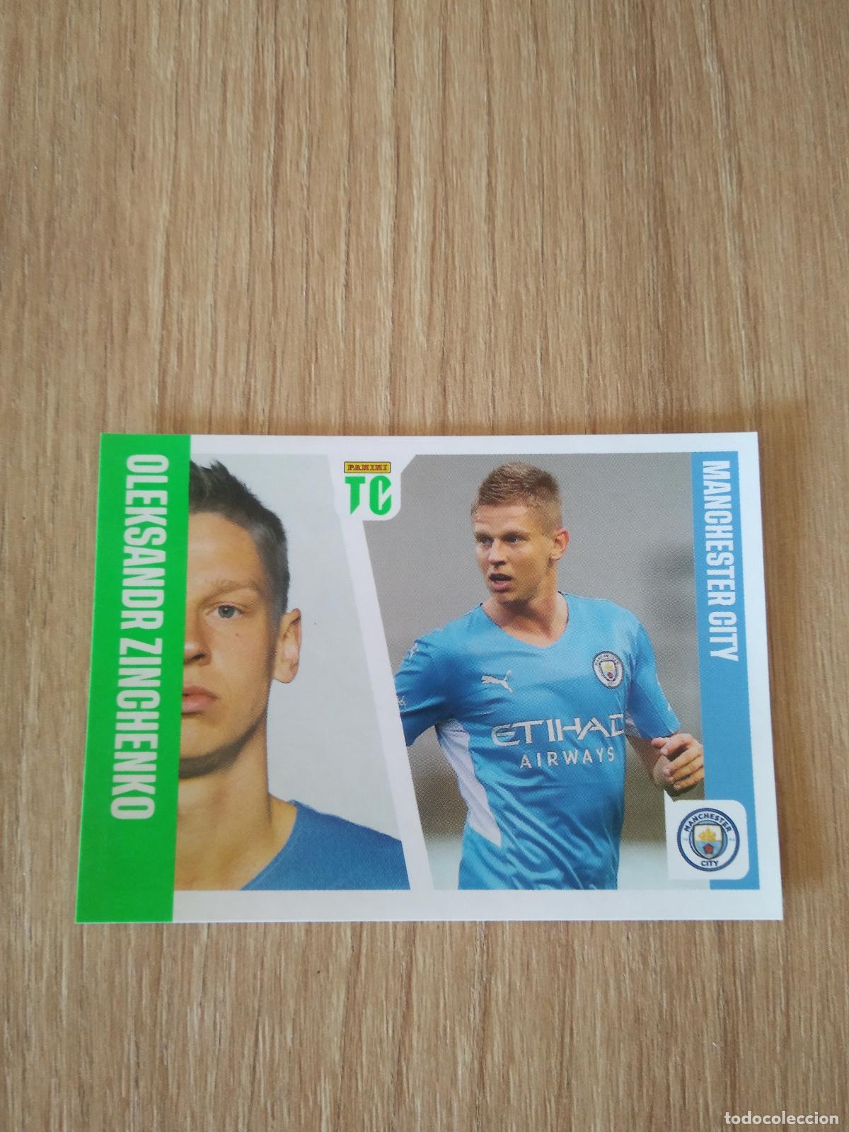 Cromos de f&uacute;tbol: 78 ZINCHENKO MANCHESTER CITY CROMO FUTBOL PANINI TOP CLASS 2022 STICKER