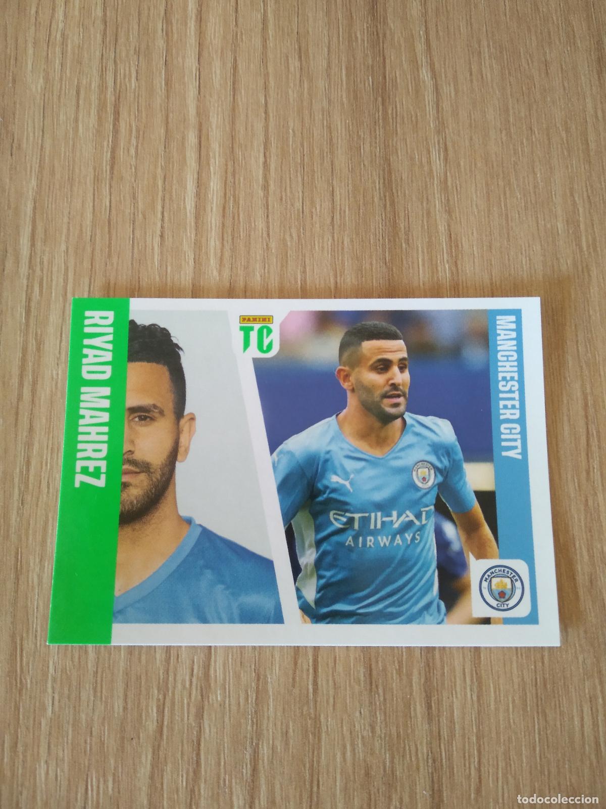 Cromos de f&uacute;tbol: 85 MAHREZ MANCHESTER CITY CROMO FUTBOL PANINI TOP CLASS 2022 STICKER