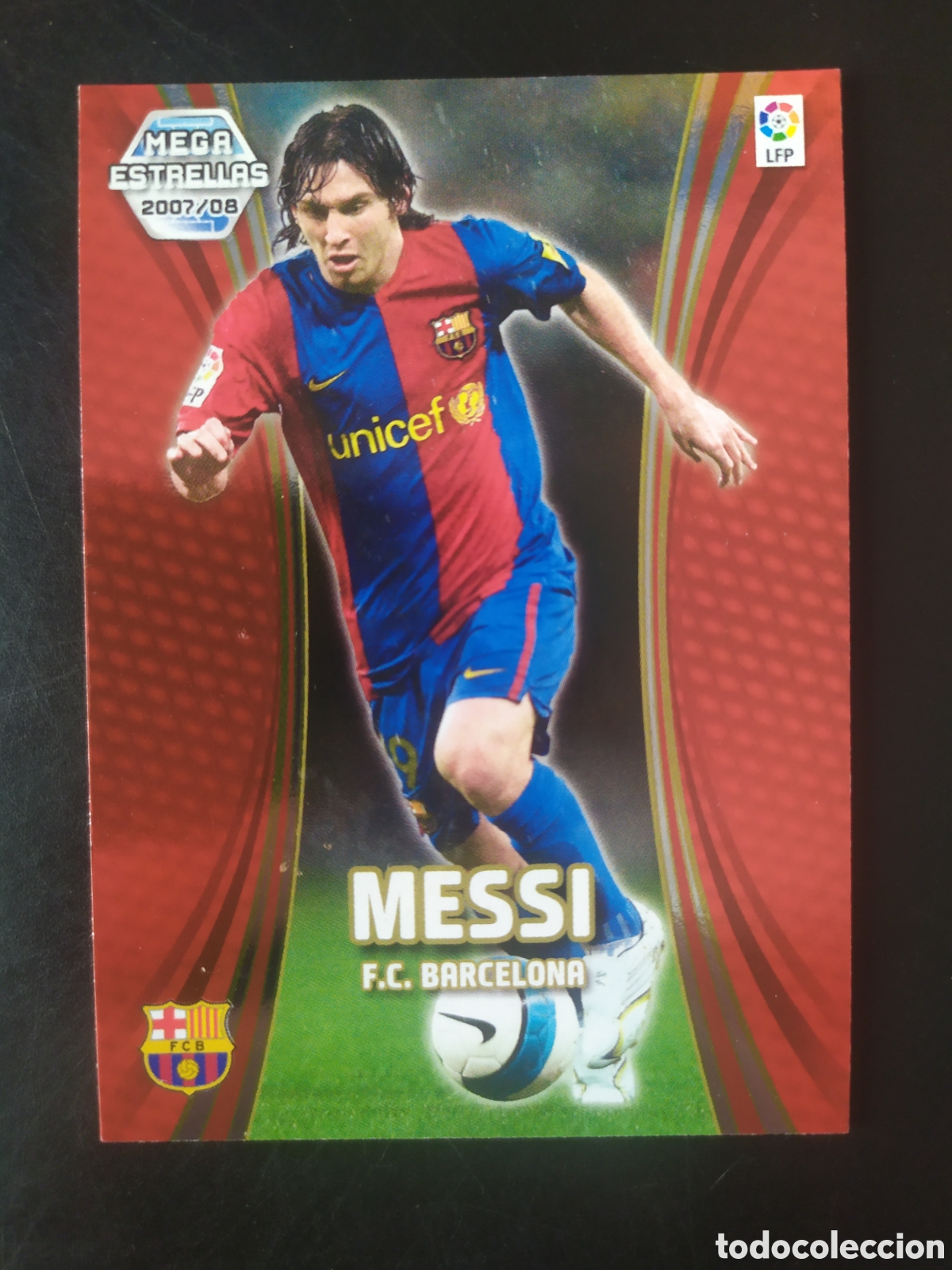 Cromos de f&uacute;tbol: Megacracks 2007 2008 07 08 panini Messi estrellas n&deg; 387 Barcelona