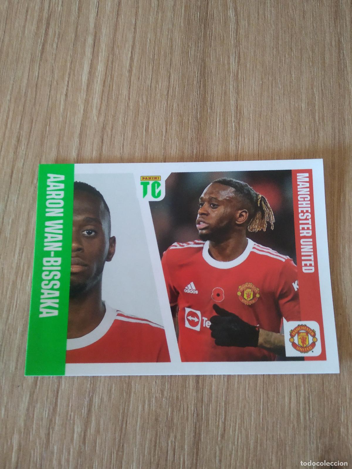 Cromos de f&uacute;tbol: 98 AARON WAN-BISSAKA MANCHESTER UNITED CROMO FUTBOL PANINI TOP CLASS 2022 STICKER