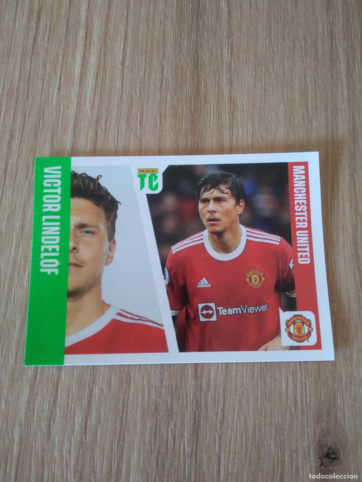 Cromos de f&uacute;tbol: 99 LINDELOF MANCHESTER UNITED CROMO FUTBOL PANINI TOP CLASS 2022 STICKER