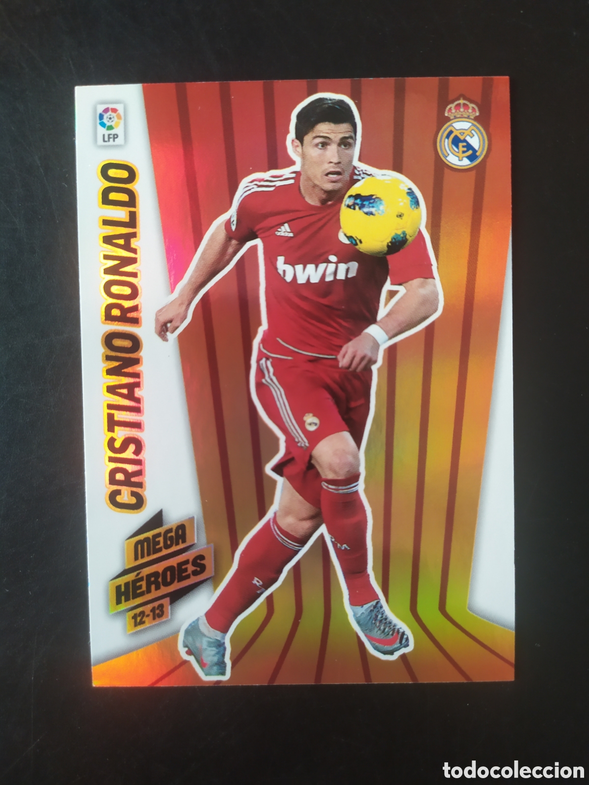 Cromos de f&uacute;tbol: Megacracks 2012 2013 12 13 panini Cristiano Ronaldo mega heroes n&ordm; 366 Real Madrid