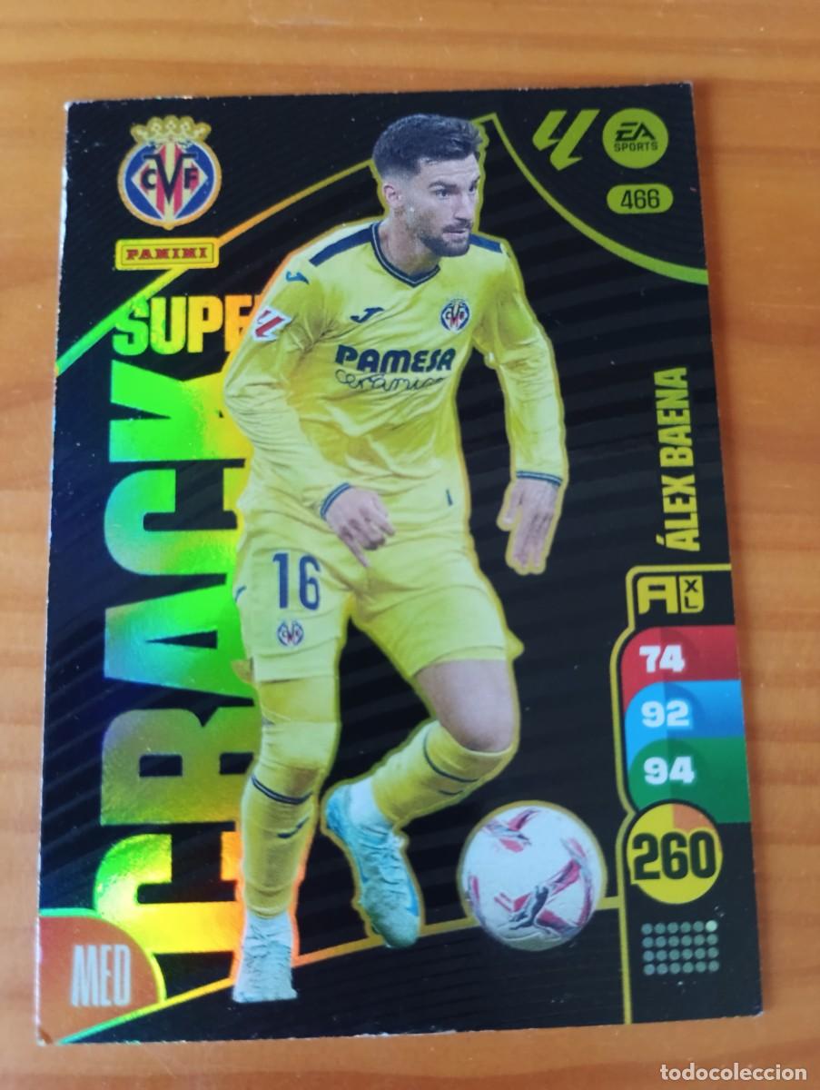 Cromos de f&uacute;tbol: ADRENALYN XL 2024-25 SUPER CRACK CARD N&ordm; 466 ALEX BAENA VILLARREAL PANINI
