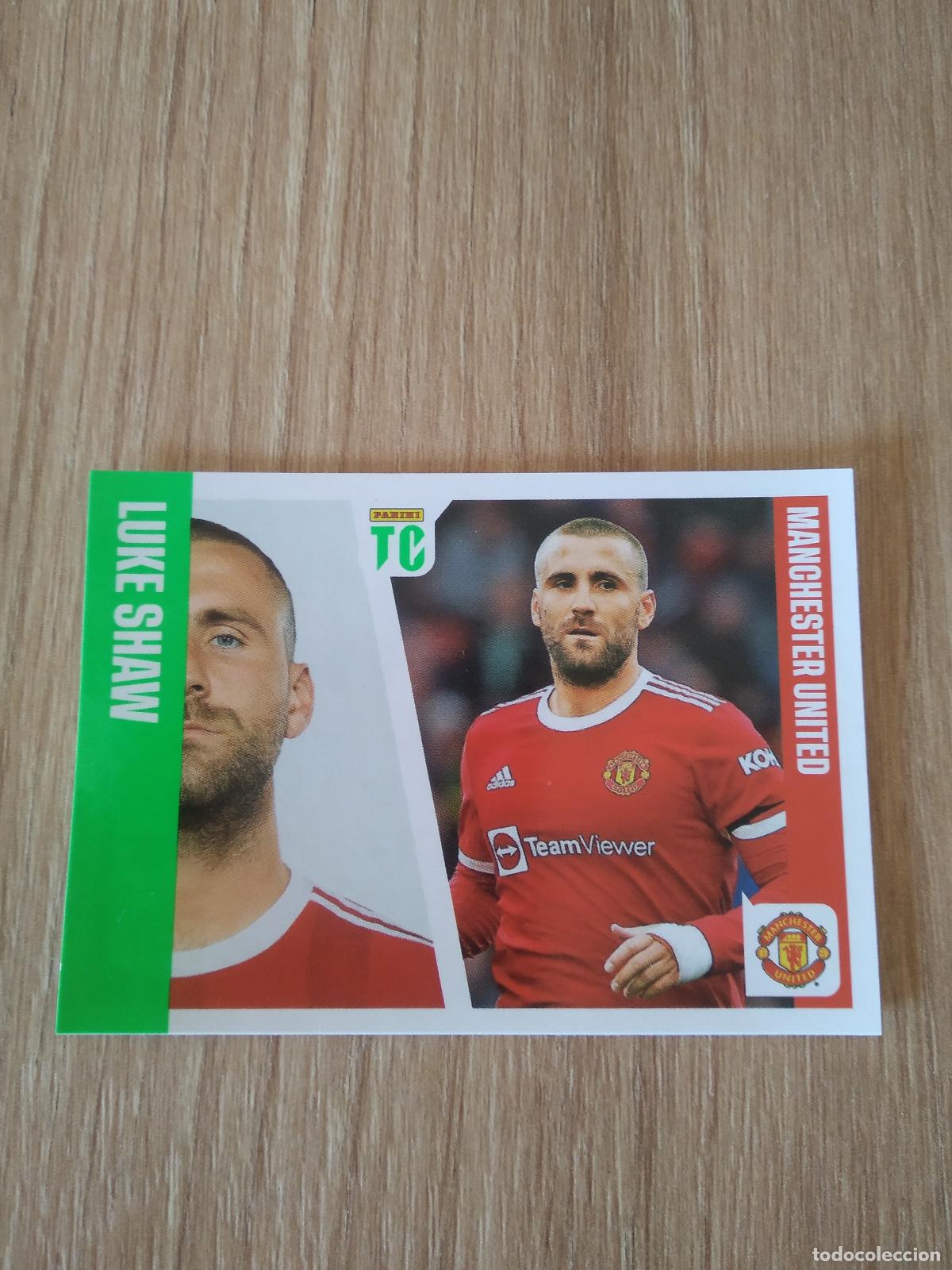 Cromos de f&uacute;tbol: 102 LUKE SHAW MANCHESTER UNITED CROMO FUTBOL PANINI TOP CLASS 2022 STICKER