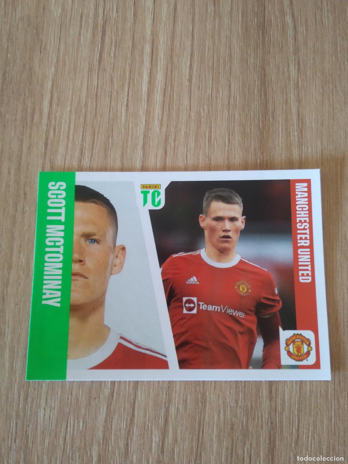 Cromos de f&uacute;tbol: 105 MCTOMINAY MANCHESTER UNITED CROMO FUTBOL PANINI TOP CLASS 2022 STICKER