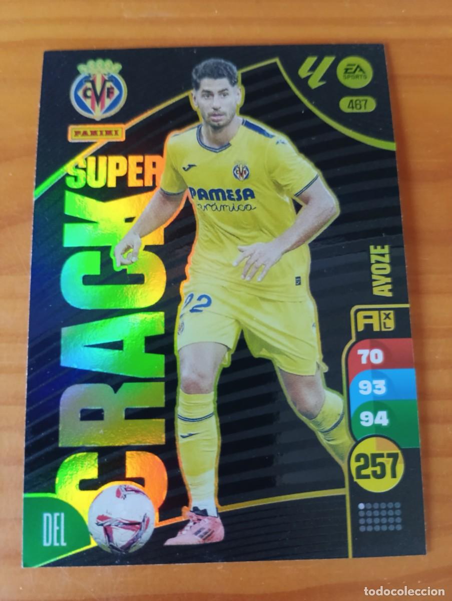 Cromos de f&uacute;tbol: ADRENALYN XL 2024-25 SUPER CRACK AYOZE VILLARREAL N&ordm; 467